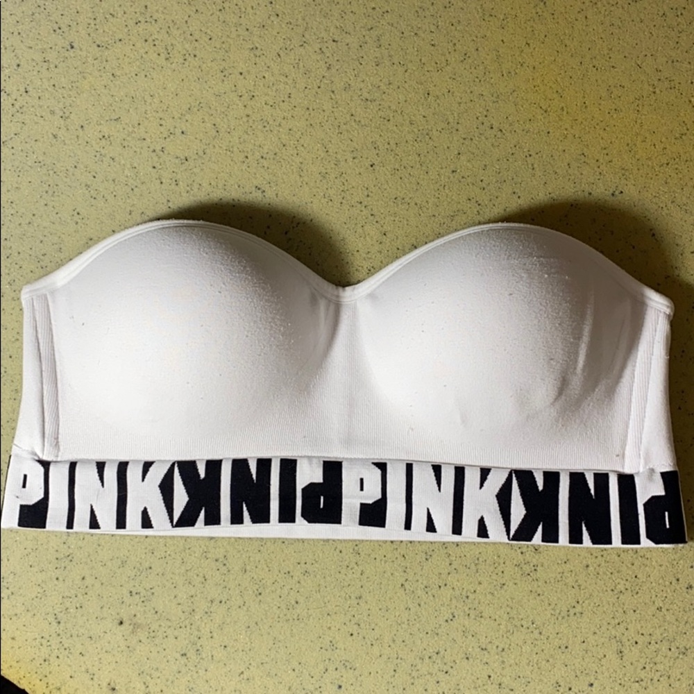 Pink Victoria’s Push-Up Bandeau Bra